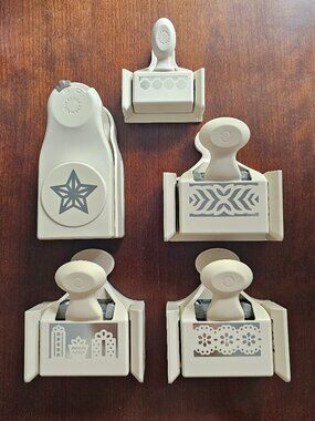 Martha Stewart Paper Craft Punches - Lot of 5 punches